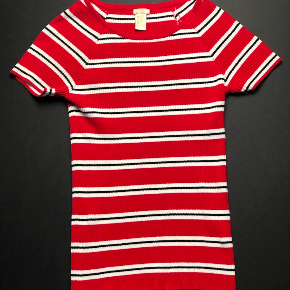70s style ribbed tee